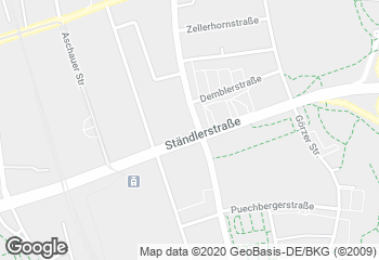 Karte mit Standort von Cafe Balanstraße München