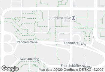 Karte mit Standort von Ihle Rewe Albert Schweizer Str. München