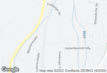 Karte mit Standort von Bäckerei Bold