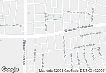 Karte mit Standort von Hofpfisterei