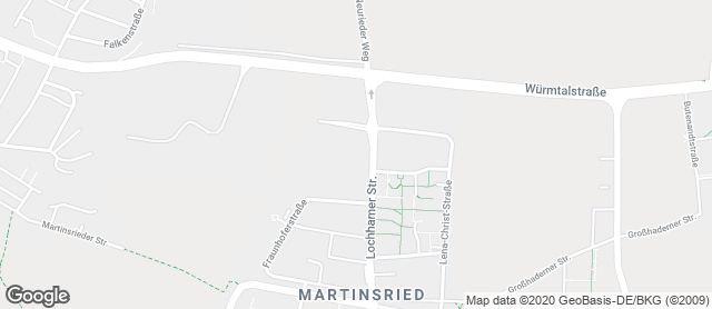 Karte mit Standort von Ihle AEZ Martinsried