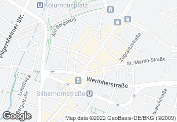 Karte mit Standort von Hofpfisterei
