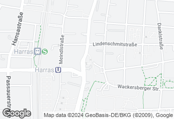 Karte mit Standort von Backstube Wünsche GmbH