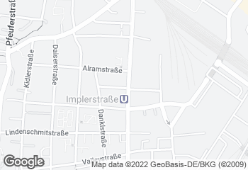 Karte mit Standort von Hofpfisterei