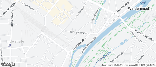 Karte mit Standort von Bäckerei Zöttl