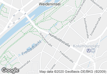 Karte mit Standort von Bäckerei & Konditorei Ludwig Riedmair GmbH Filiale Giesing