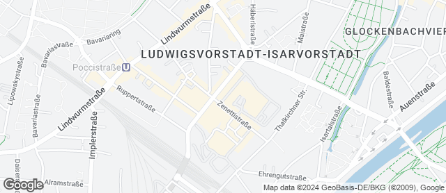 Karte mit Standort von Bäckerei Backstube Wünsche GmbH