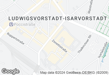Karte mit Standort von Bäckerei Backstube Wünsche GmbH