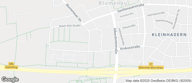Karte mit Standort von Ihle - Edeka Blumenauer Str. München
