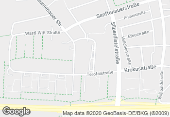 Karte mit Standort von Ihle - Edeka Blumenauer Str. München