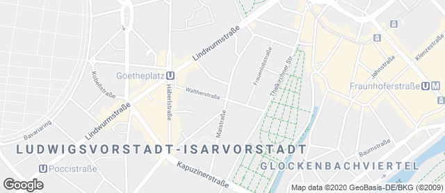Karte mit Standort von Bäckerei Zöttl