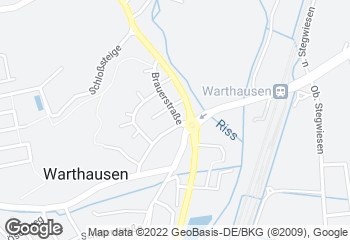 Karte mit Standort von Bäckerei Mäschle OHG