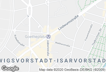 Karte mit Standort von Bäckerei Zöttl