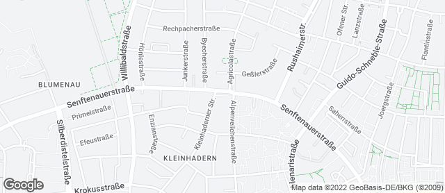 Karte mit Standort von Bäckerei Zöttl