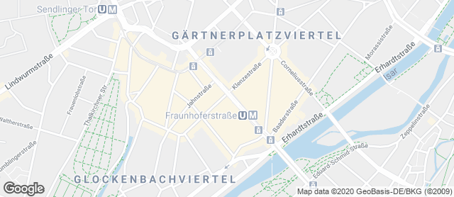 Karte mit Standort von Bäckerei Zöttl