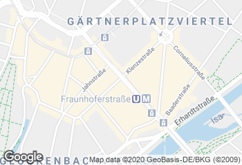 Karte mit Standort von Bäckerei Zöttl