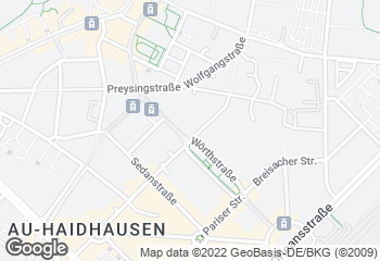 Karte mit Standort von Brot & Feinbäckerei Neulinger