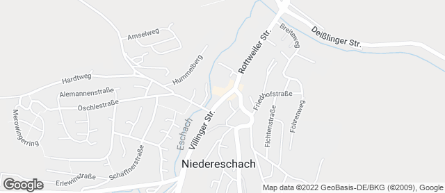Karte mit Standort von Landbäckerei Geiger