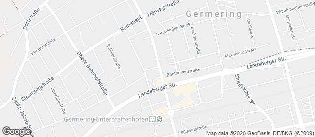 Karte mit Standort von Bäckerei Rackls Backstubn