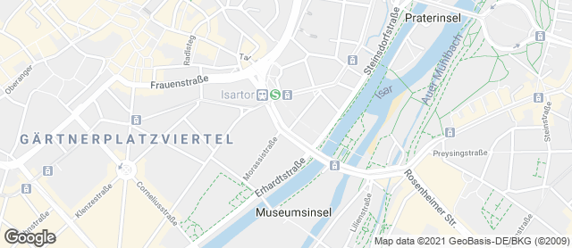 Karte mit Standort von Privat Bäckerei Wimmer Zweibrückenstraße