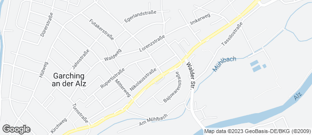 Karte mit Standort von Bäckerei Schreck