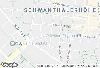 Karte mit Standort von Bäckerei Zöttl