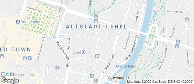 Karte mit Standort von Hofpfisterei