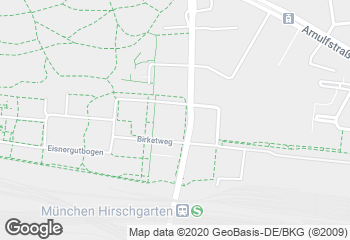 Karte mit Standort von Ihle Rewe Friedenheimer Brücke