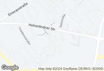 Karte mit Standort von Backstube Wünsche GmbH