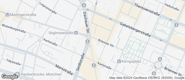 Karte mit Standort von Hofpfisterei