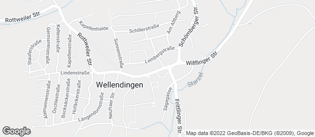 Karte mit Standort von Bäckerei Felsenbeck