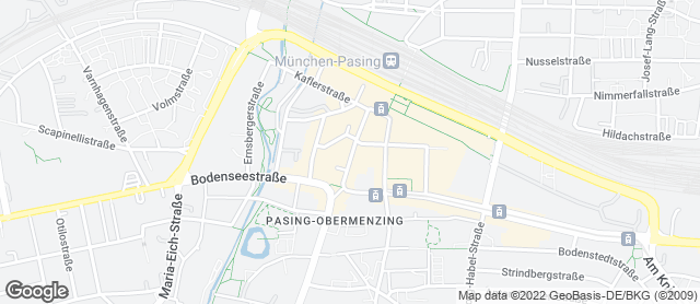 Karte mit Standort von Hofpfisterei