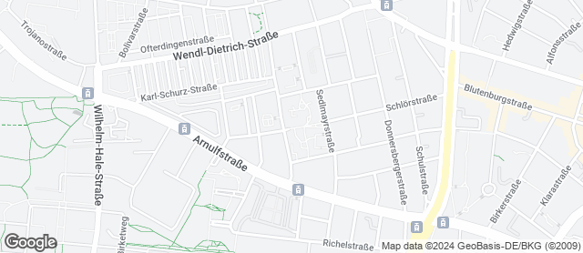 Karte mit Standort von Bäckerei Backstube Wünsche GmbH