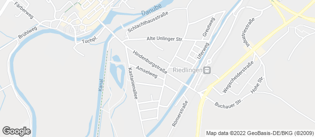 Karte mit Standort von Bäckerei Rebstock