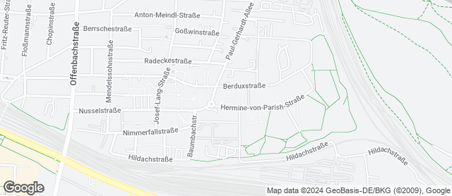 Karte mit Standort von Bäckerei Backstube Wünsche GmbH