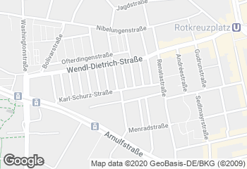 Karte mit Standort von Bäckerei Sedlmayr