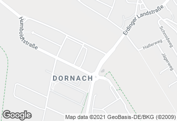 Karte mit Standort von Bäckerei & Konditorei Ludwig Riedmair GmbH Filiale Dornach