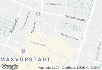 Karte mit Standort von Bäckerei Huber