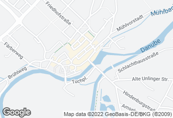 Karte mit Standort von Bäckerei Böck
