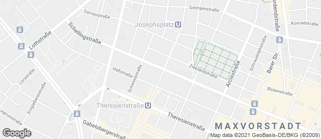 Karte mit Standort von Hofpfisterei