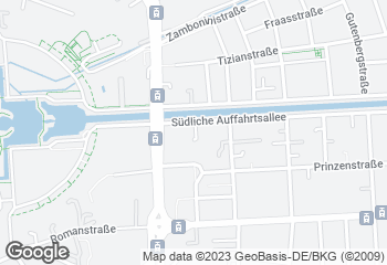 Karte mit Standort von Bäckerei Isaak GmbH