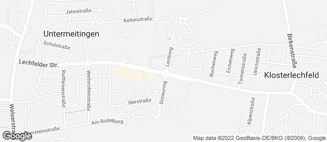Karte mit Standort von Bäckerei Balletshofer GmbH