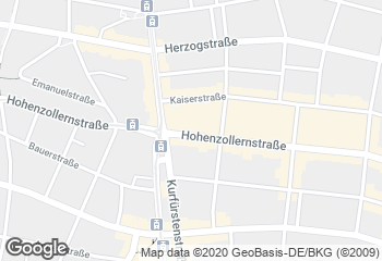 Karte mit Standort von Bäckerei Zöttl