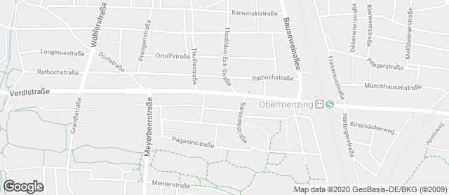 Karte mit Standort von Ihle Edeka Verdistraße München