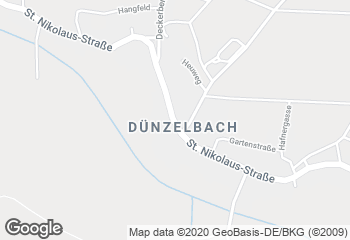 Karte mit Standort von Bäckerei Pastötter