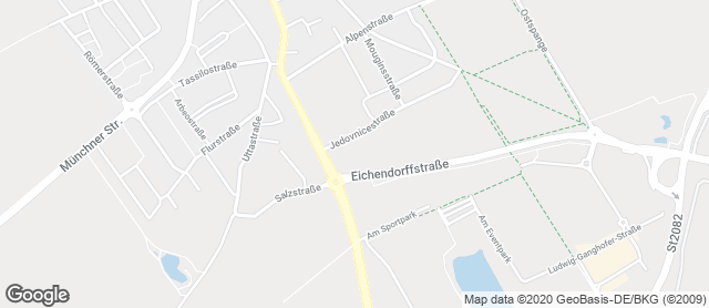 Karte mit Standort von Ihle Rewe Aschheim