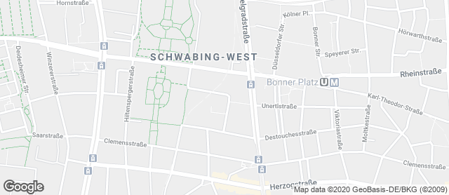 Karte mit Standort von Ihle - Rewe Angerstr. München