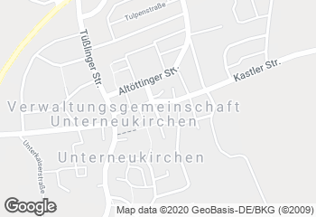 Karte mit Standort von Bäckerei-Konditorei Schönstetter GmbH