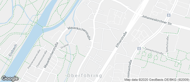 Karte mit Standort von Bäckerei & Konditorei Ludwig Riedmair GmbH Filiale Oberföhring