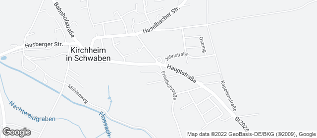 Karte mit Standort von Bäckerei Bosch GmbH